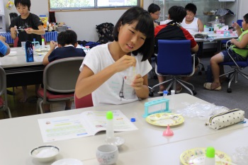 スライム実験イベント風景4