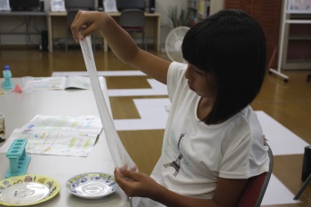 スライム実験のびのび画像
