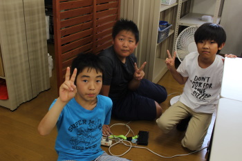 仲良し男子三人組