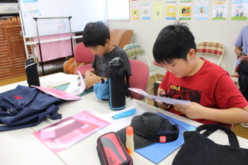 夏休みトリックアートイベント風景5