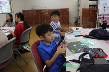 夏休みトリックアートイベント風景8