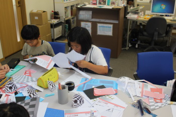 夏休みトリックアートイベント風景9