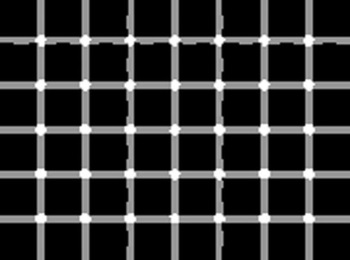 トリックアート点滅