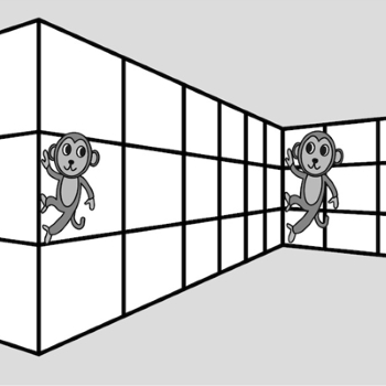 トリックアート遠近法