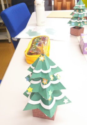 クリスマスツリー完成画像